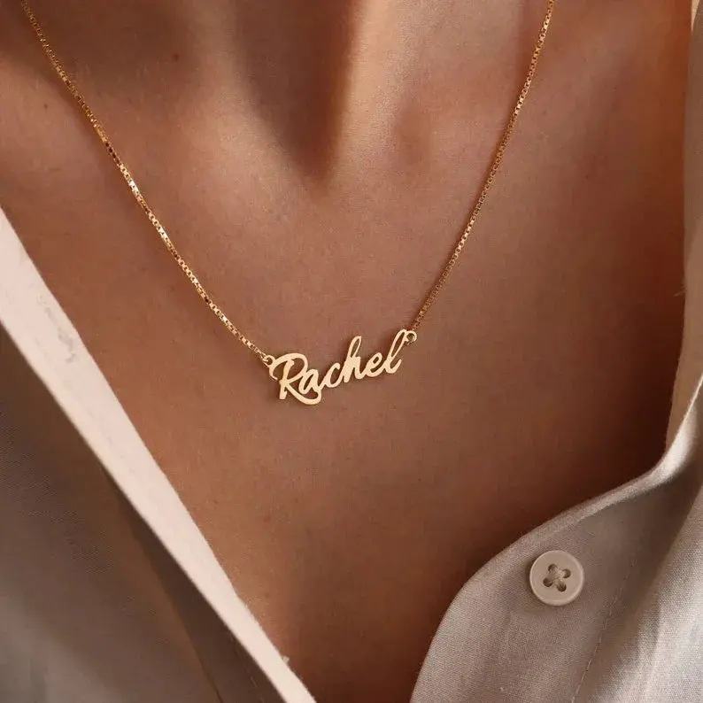 Exquisite And Noble Customizable Name Design Versatile Necklace 1