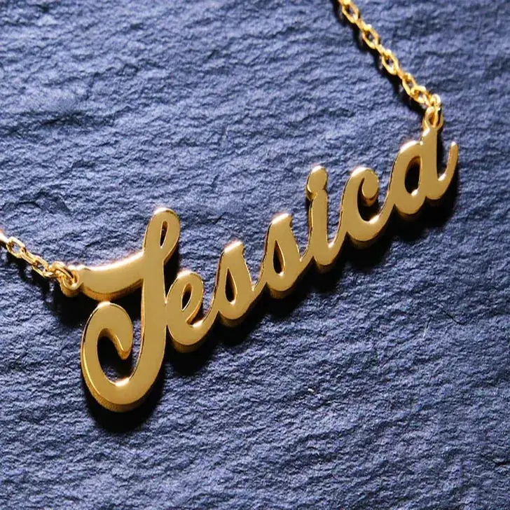 Exquisite And Noble Customizable Name Design Versatile Necklace 4