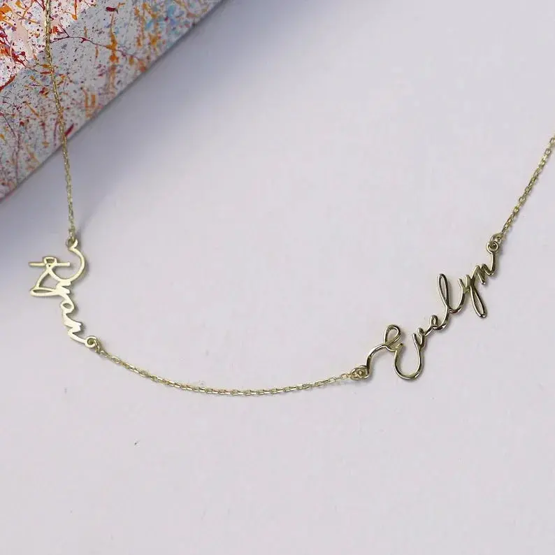 Exquisite And Unique Necklace With Customizable Name Design 1