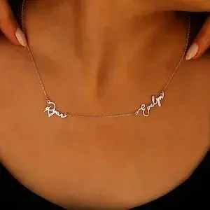Exquisite And Unique Necklace With Customizable Name Design 4