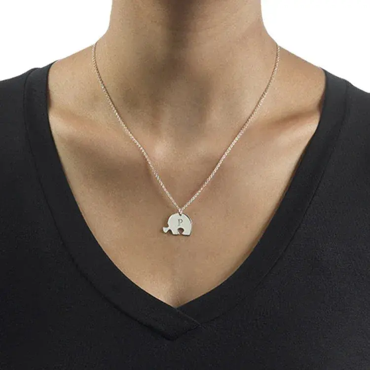 Exquisite Dazzling Puzzle Heart Customizable Name Design Versatile Necklace 2