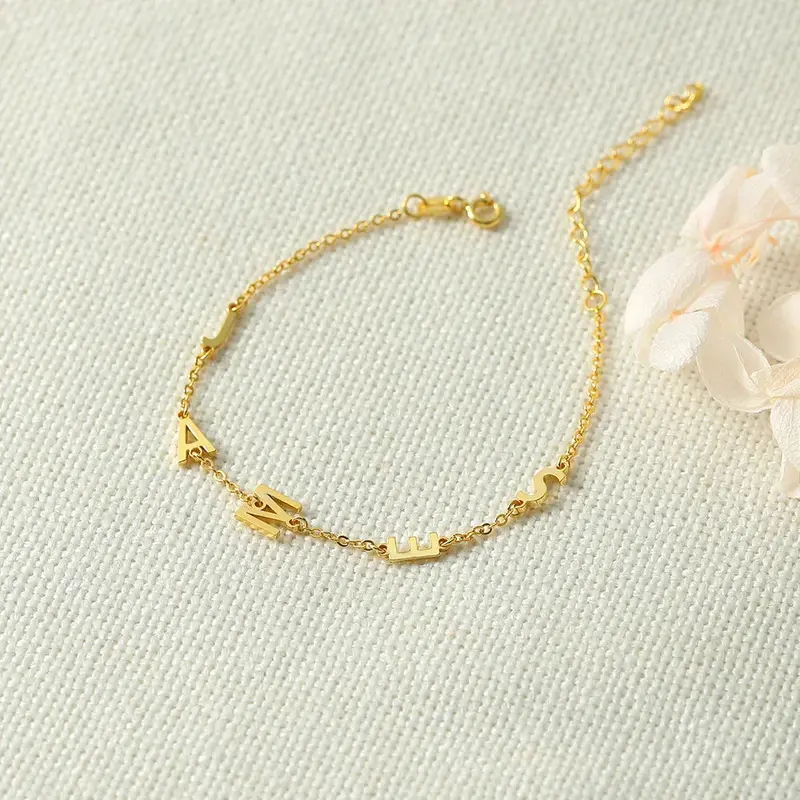 Exquisite Fashion Customizable Name Design Versatile Bracelet 2