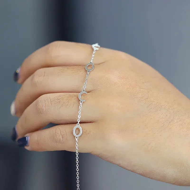 Exquisite Fashion Customizable Name Design Versatile Bracelet 5