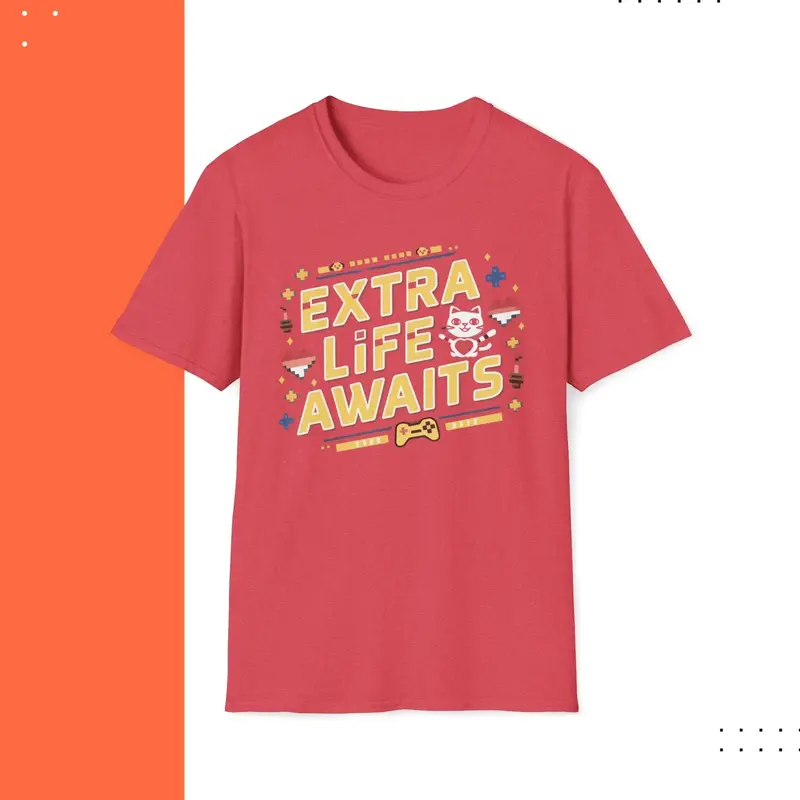 Extra Life Awaits Cotton Men T-Shirt 12