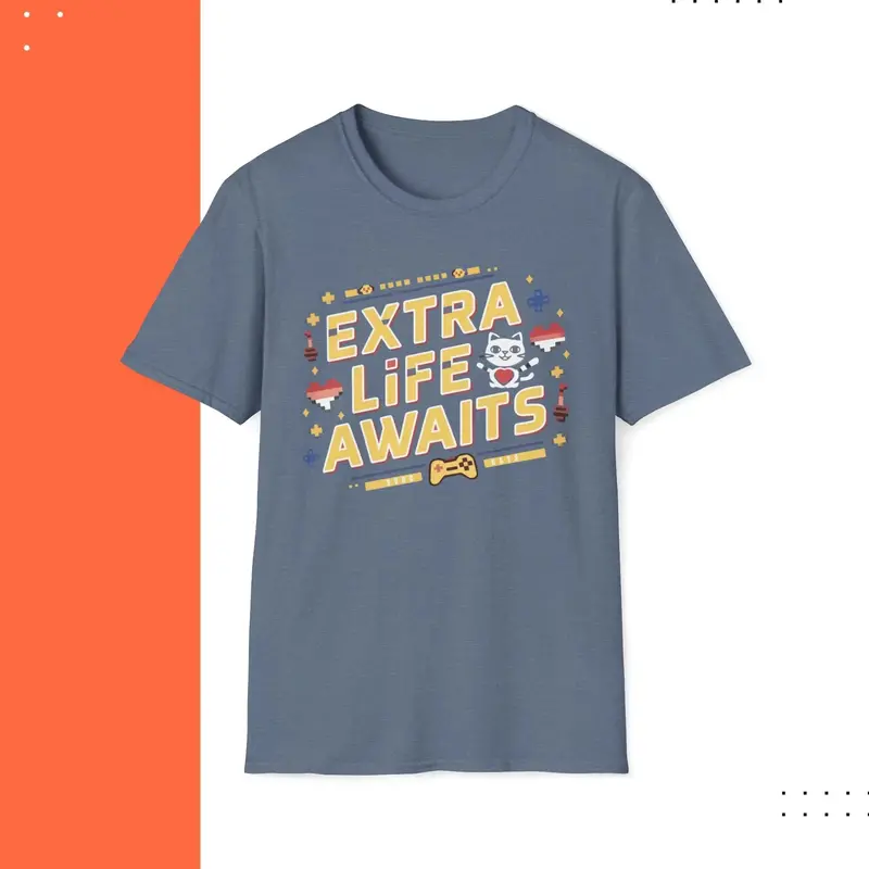 Extra Life Awaits Cotton Men T-Shirt 13