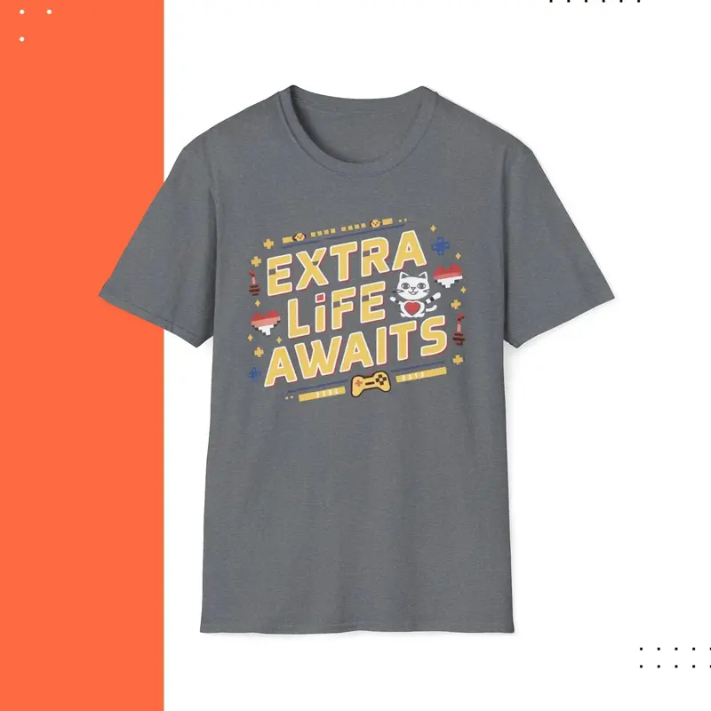 Extra Life Awaits Cotton Men T-Shirt 15