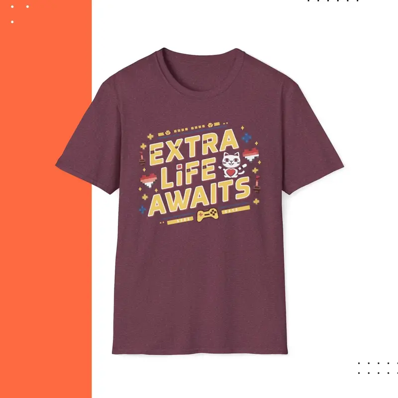 Extra Life Awaits Cotton Men T-Shirt 18