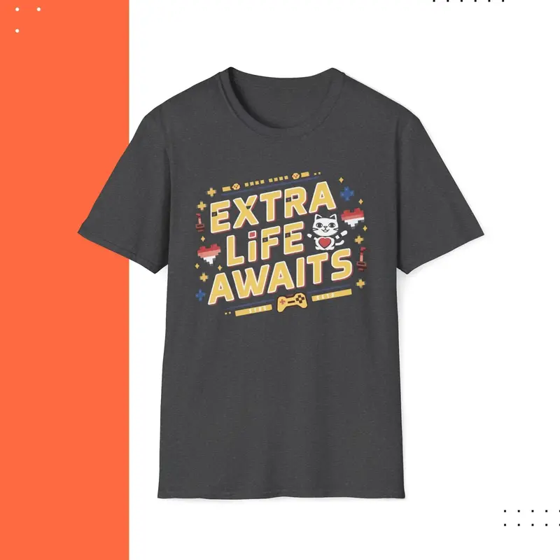 Extra Life Awaits Cotton Men T-Shirt 6