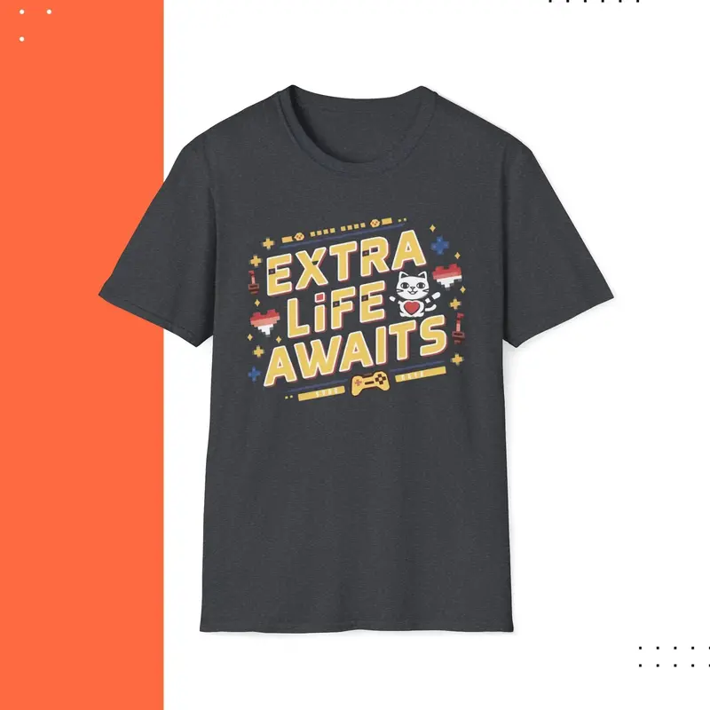 Extra Life Awaits Cotton Men T-Shirt 8