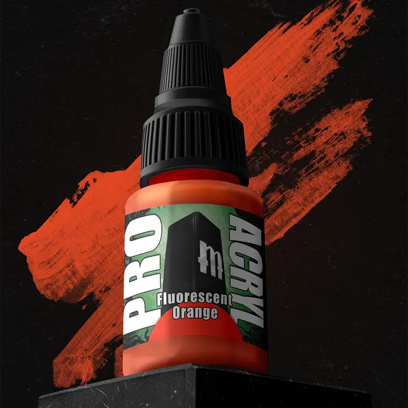 F02-Pro Acryl Fluorescent Orange 2