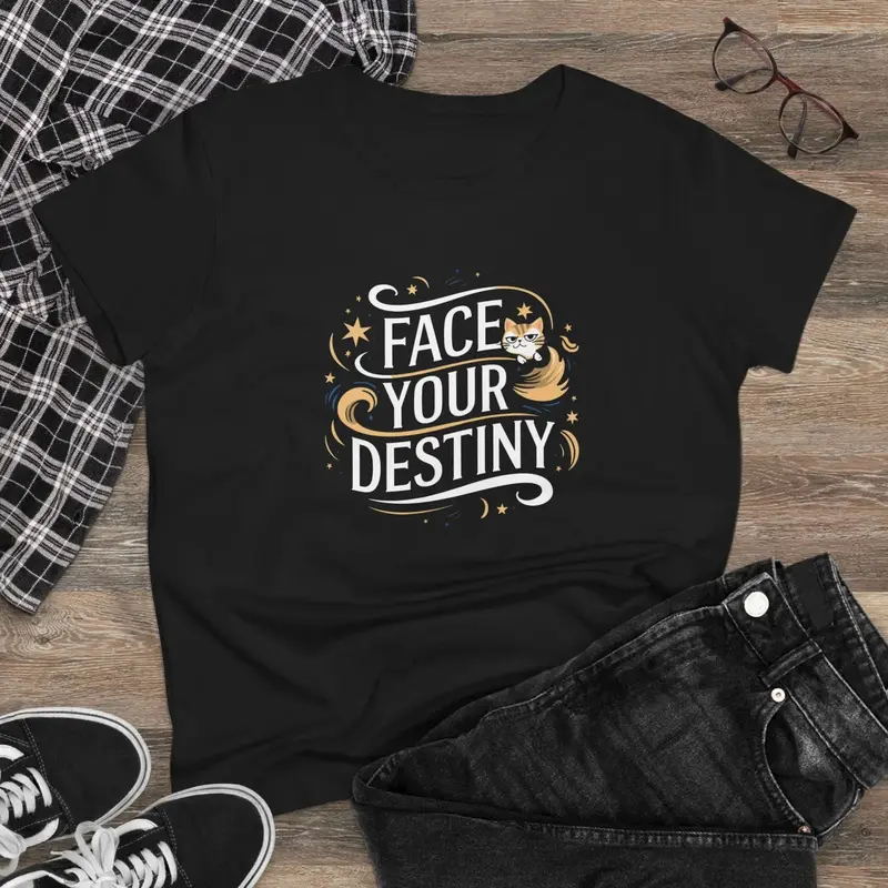 Face Your Destiny Women Graphic Tees 3