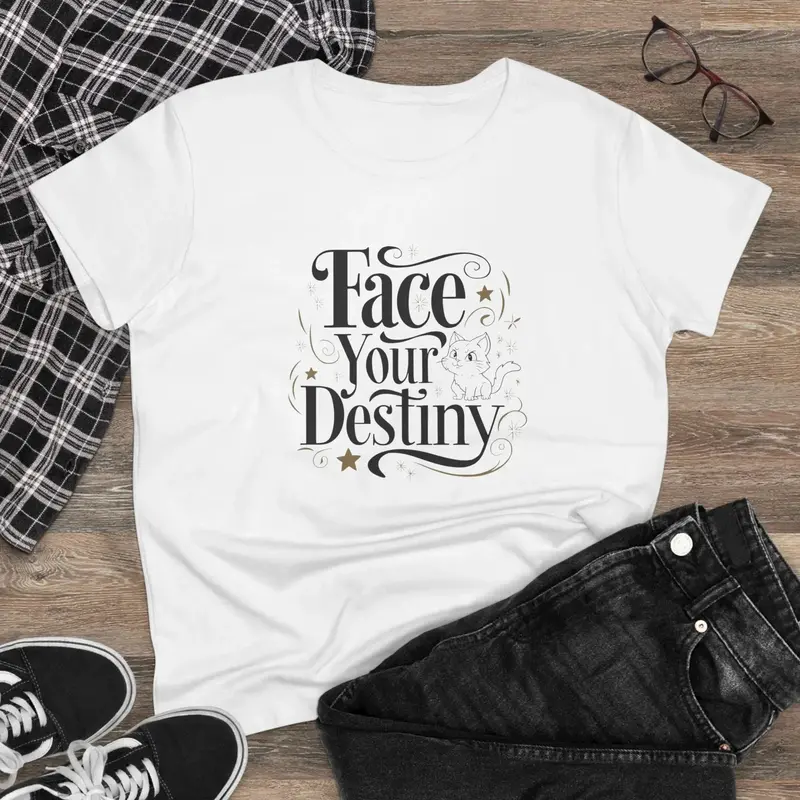 Face Your Destiny Women Graphic Tshirt 3