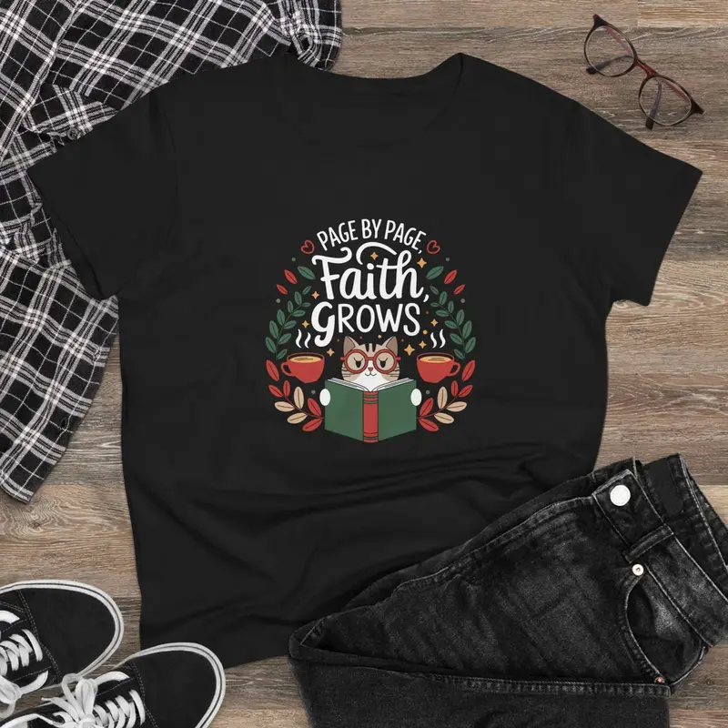 Faith Reflections Women Cotton Tshirt 3