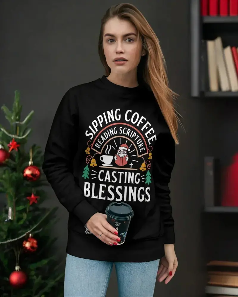 Faithful Sips Ultra Cotton Sweatshirt 1