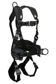 Falltech Arc Flash Nomex® 3D Construction Belted Full Body Harness, Overmolded Quick Connect Adjustments 1
