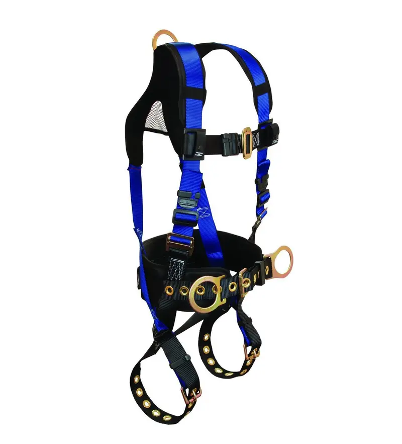 Falltech Contractor 3D Construction Belted Full Body Harness #7073B 1