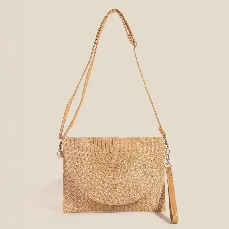 Fame Tight Woven Envelope Clutch Bag 1
