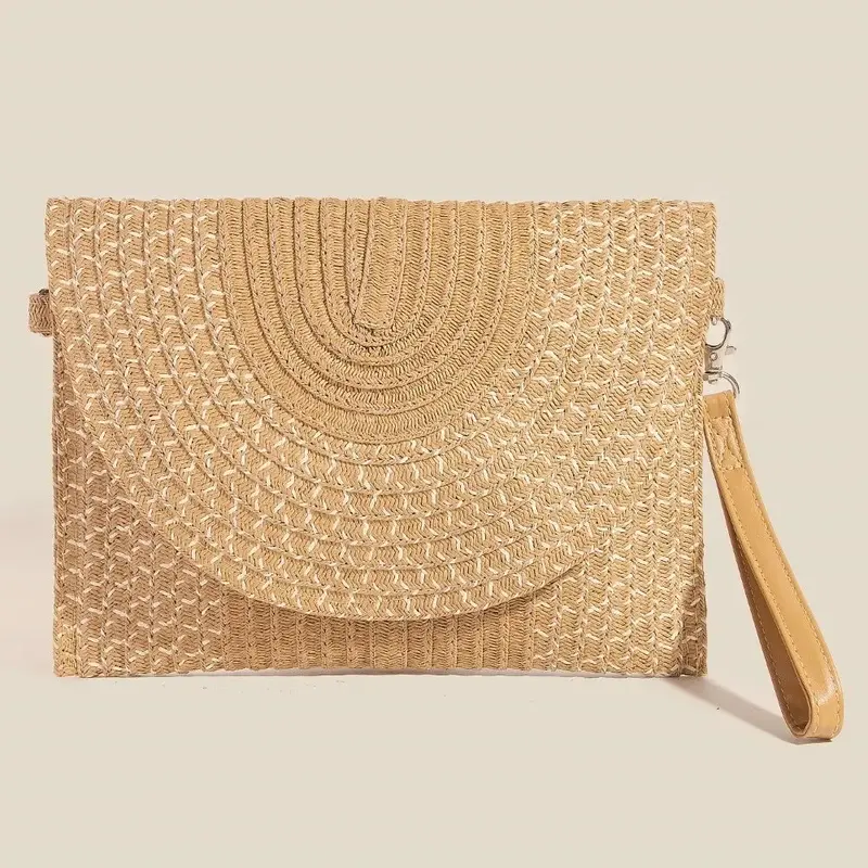 Fame Tight Woven Envelope Clutch Bag 2