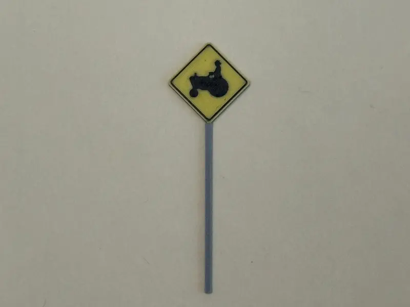 Farm Machinery Crossing Sign 1
