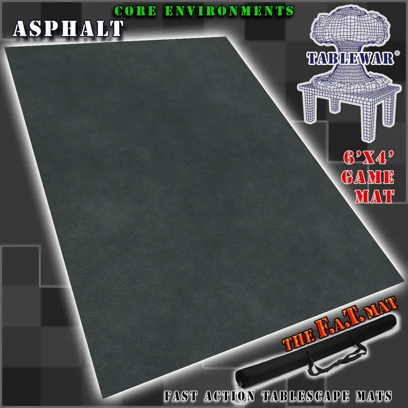 Fat Mat: Asphalt 6X4 1