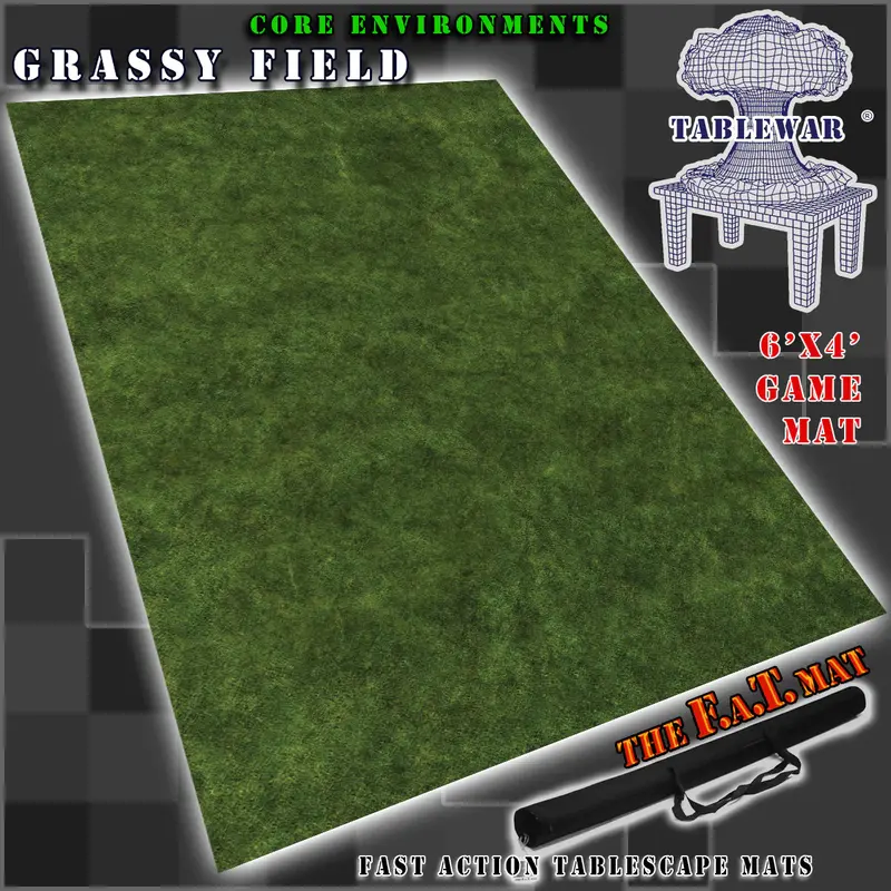 Fat Mat: Grassy Field 6X4 1