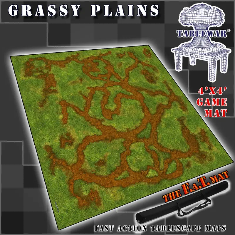 Fat Mat: Grassy Plains 4X4 1