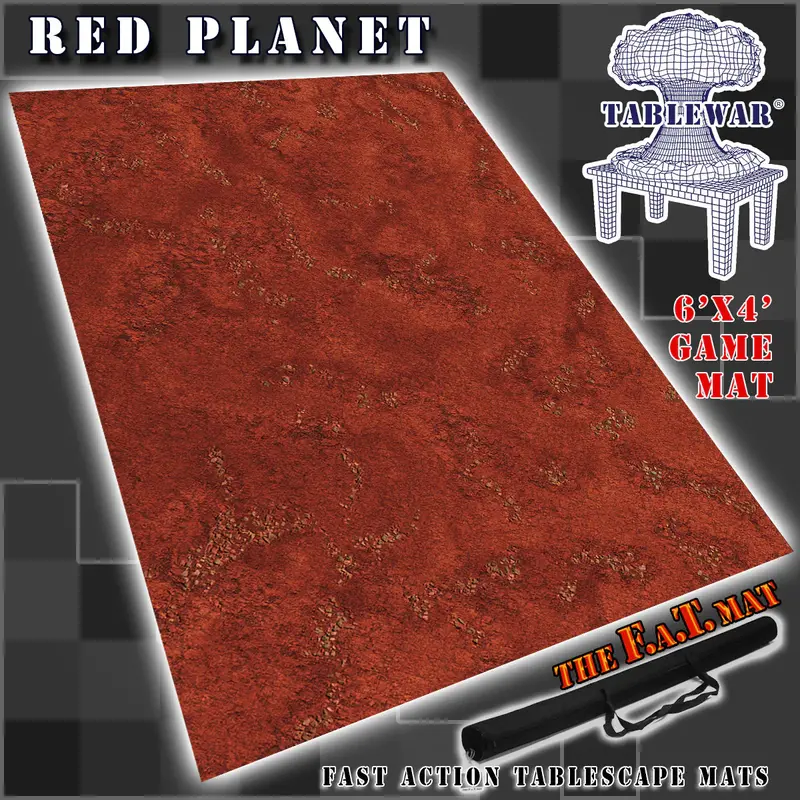 Fat Mat: Red Planet 6X4 1