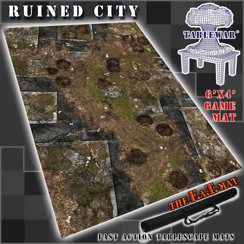 Fat Mat: Ruined City 6X4 1