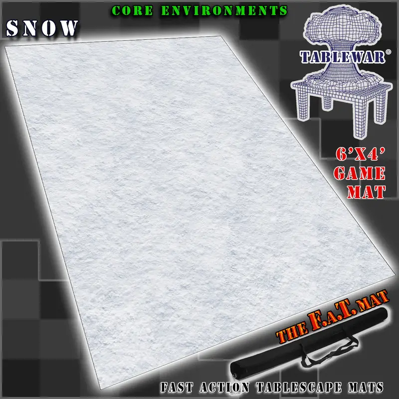 Fat Mat: Snow 6X4 1