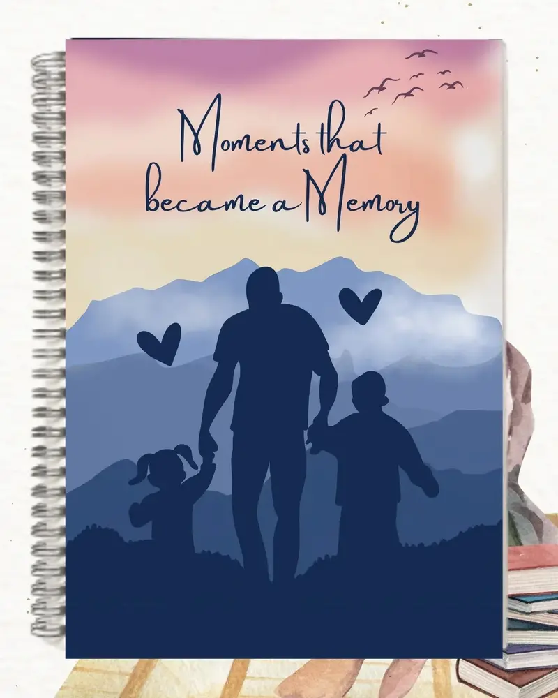 Father Journey Ruled Line Notebook 1