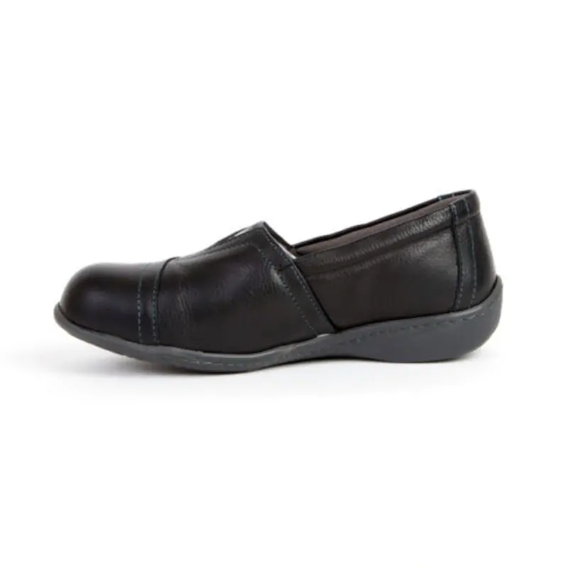 Feather Clara G Women's Slip On Sd Steel Toe Safety Shoes 110400 - Black 2