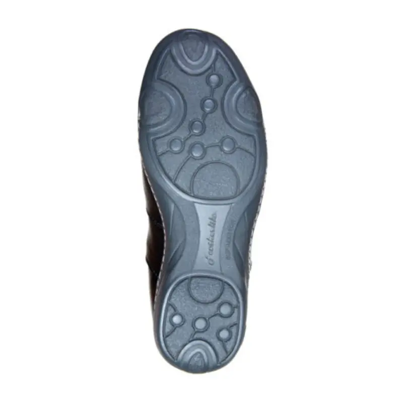 Feather Clara G Women's Slip On Sd Steel Toe Safety Shoes 110400 - Black 3