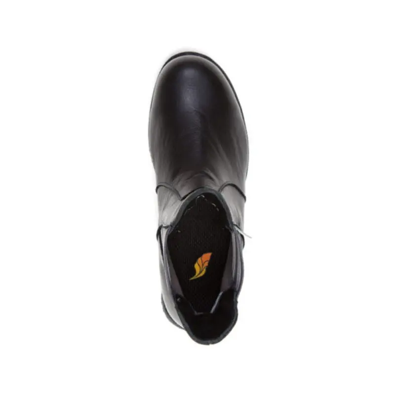 Featherlike Bunny Ii Women's 6" Slip-On Steel Toe Safety Work Boot 120601 - Black 4