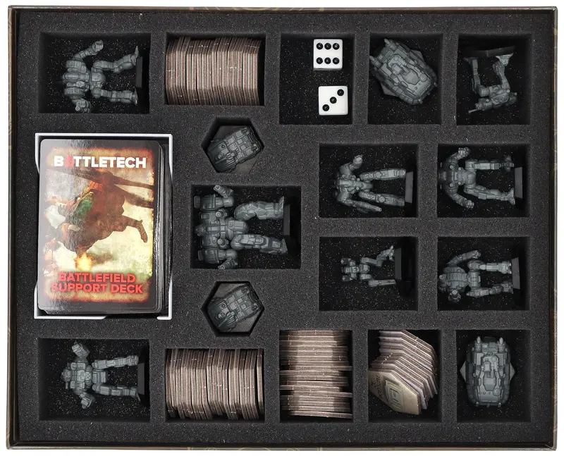 Feldherr Foam Set For Battletech: Mercenaries Box Set 2