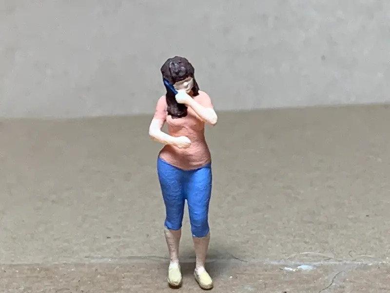 Female Combing Hair 1