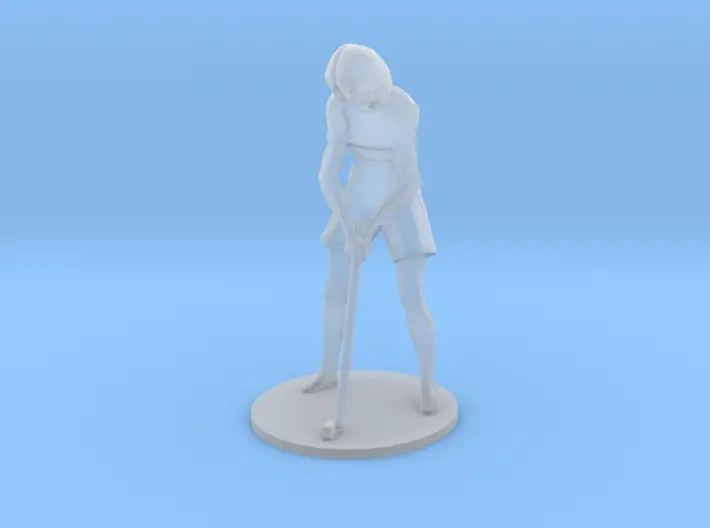 Female Golfer Putting 1