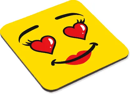 Female Love Eyes - Coaster 1