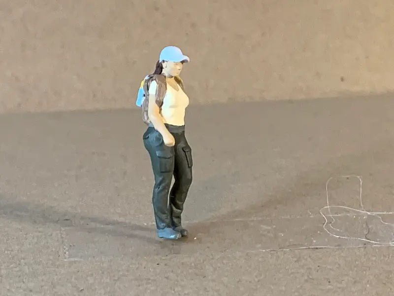 Female Standing Back Pack 1