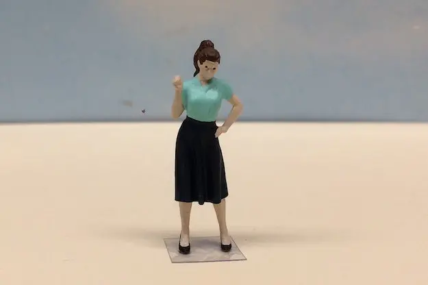 Female Standing Chatting 1940'S 1
