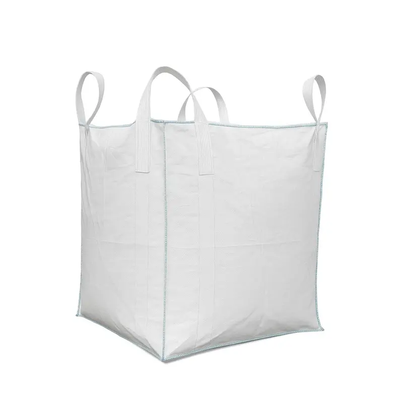 Fibc Bulk Bag – Duffle Top – 3,000 Lb Cap., Food Grade – 35" X 35" X 40" (35 Cu Ft) 1