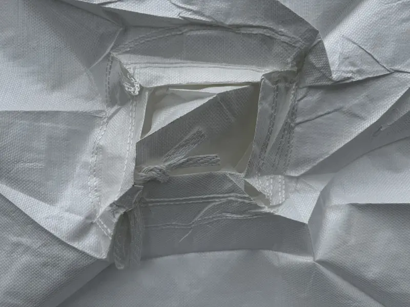 Fibc Bulk Bag – Duffle Top, Spout Bottom – 3000 Lb Cap., Food Grade – 35" X 35" X 50" (45 Cu Ft) 12