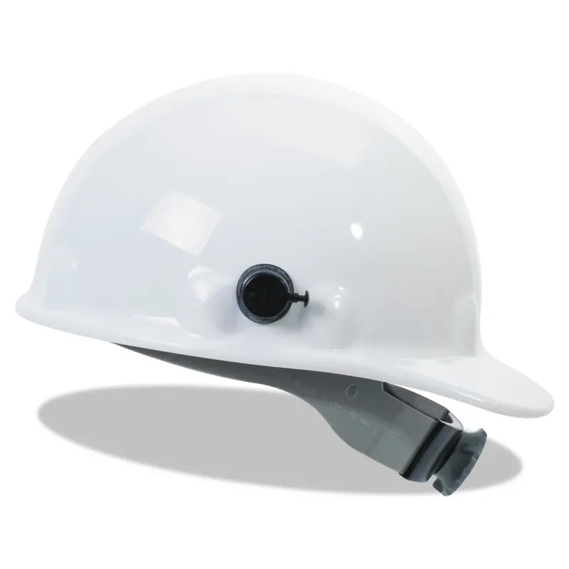 Fibre-Metal Front Brim Hard Hat, Type 1, Class G, Ratchet (8-Point), White 1