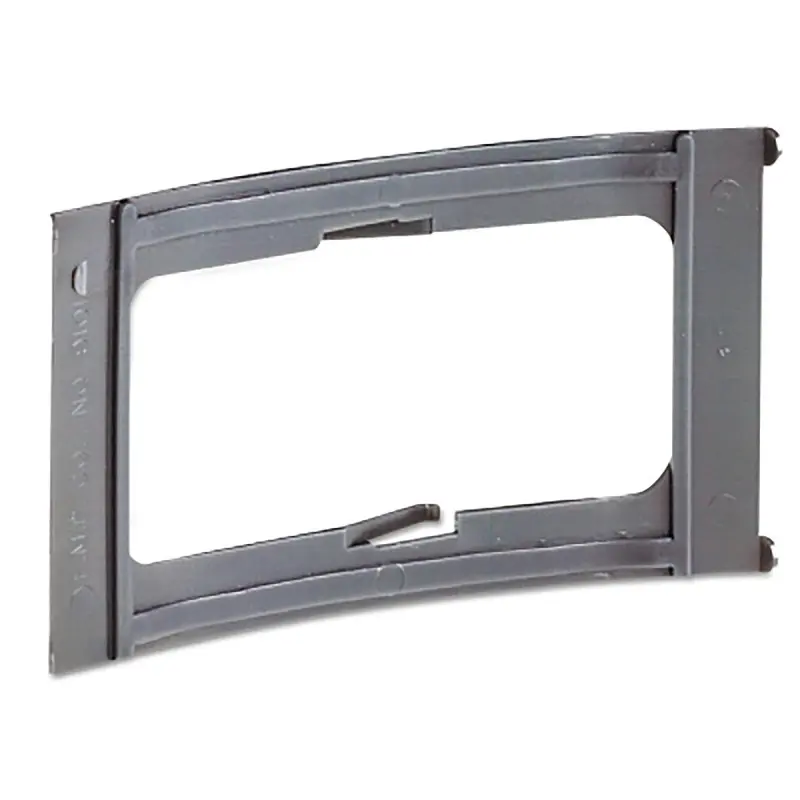 Fibre-Metal Retaining Spring, Used For 2 In X 4-1/4 In Plastic Lens, Black 1