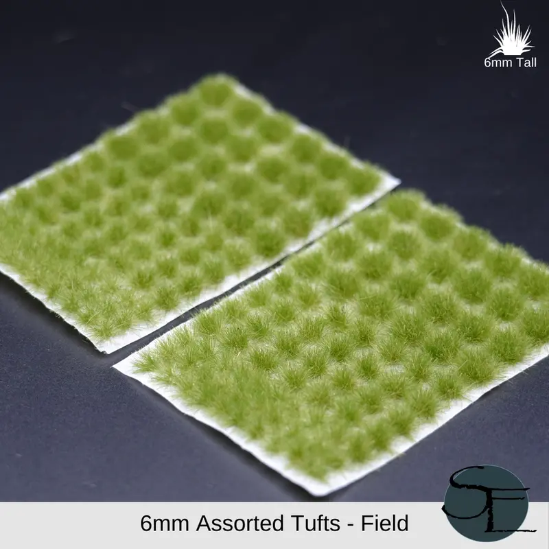 Field- 6Mm Self-Adhesive Grass Tufts 1
