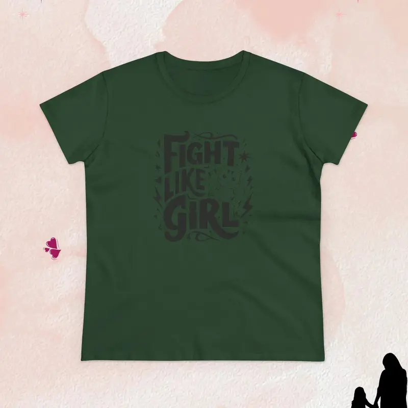 Fight Like Girl Women Graphic Tees 15
