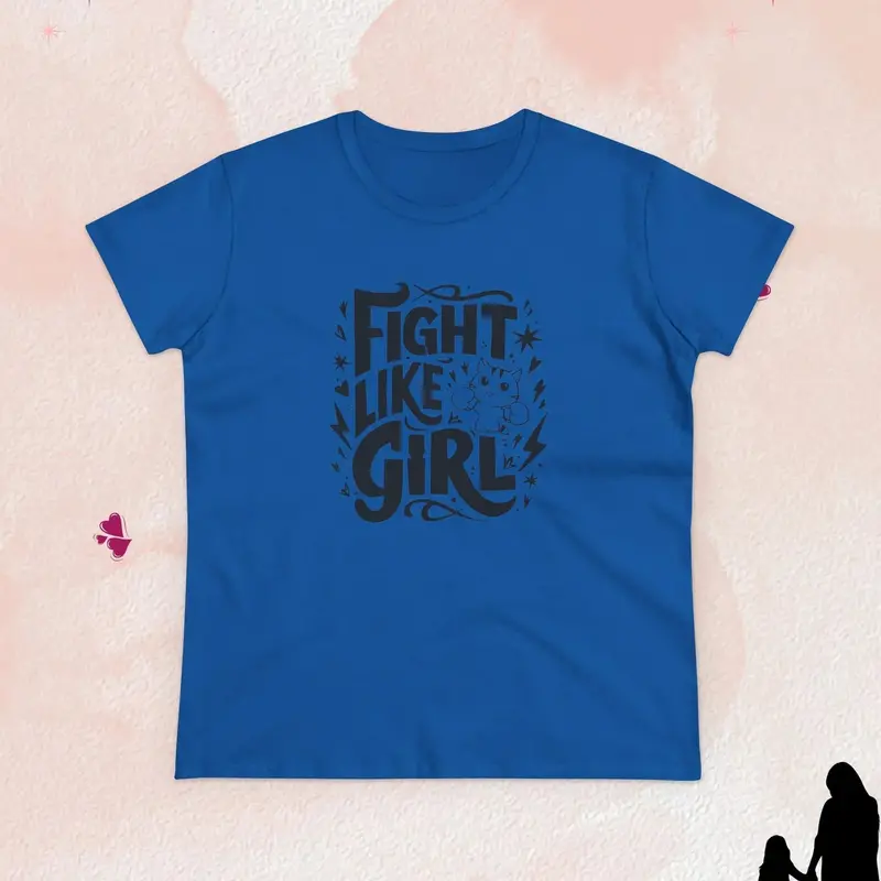 Fight Like Girl Women Graphic Tees 21
