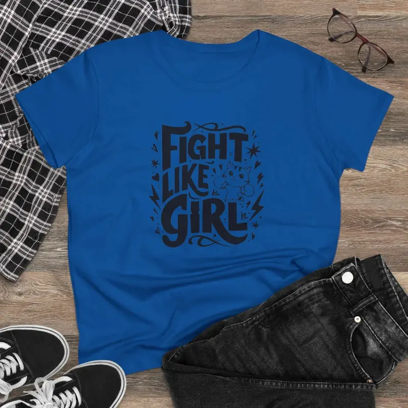 Fight Like Girl Women Graphic Tees 7