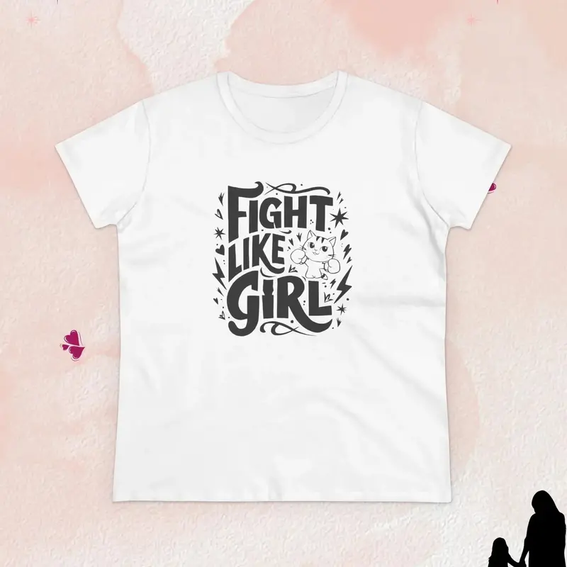 Fight Like Girl Women Graphic Tees 9