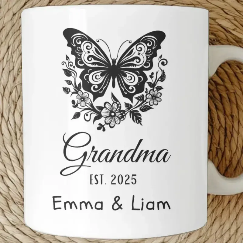 First Time Grandma Mug, New Grandma Gift, First Grandchild 1