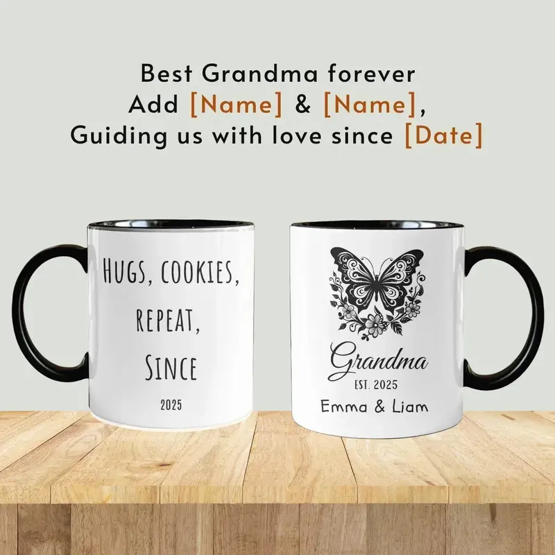First Time Grandma Mug, New Grandma Gift, First Grandchild 2